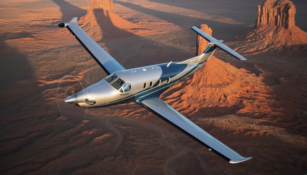 Single-Engine Turbo Prop, for example a Pilatus PC-12