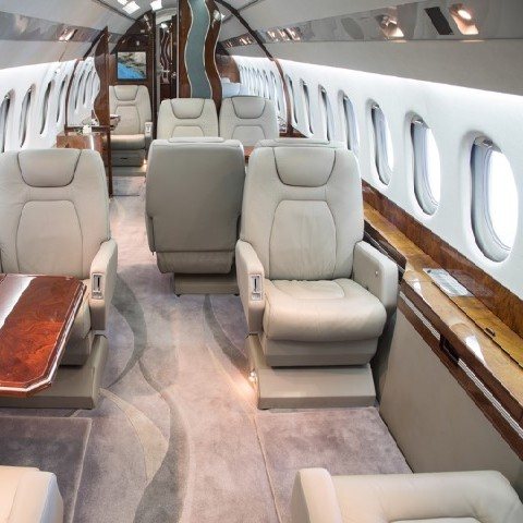 N28DC cabin, club seating